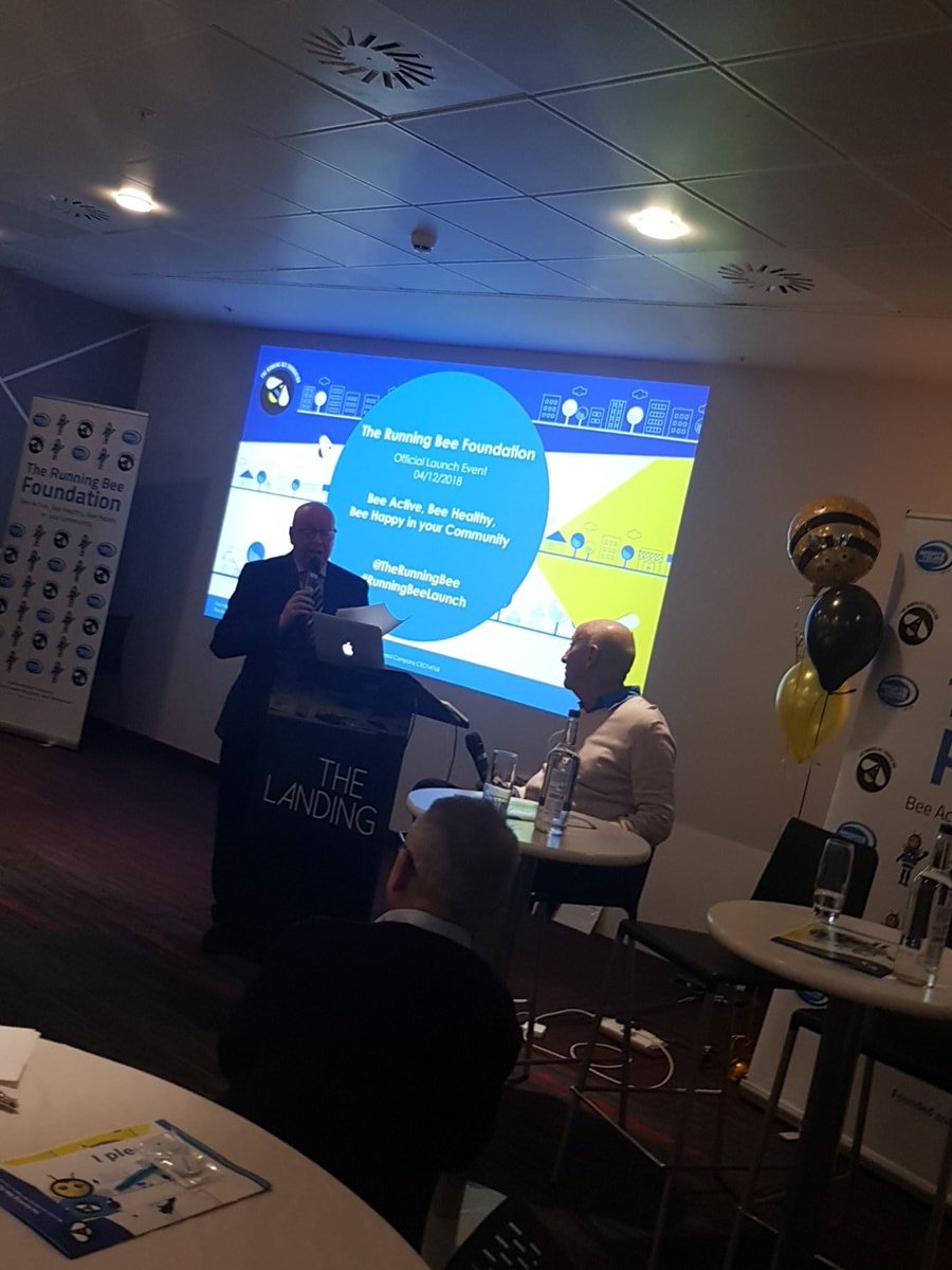 TheRunningBee's tweet photo. Chairman of @sportstoursint Fred Done.. Talks to us about how he became active and about our inspiration.. His wife Mo Done! π
#BeeActive #BeeHealthy #BeeHappy #RunningBeeLaunch @UKFast @BBCNWT @ITVGranadaTV https://t.co/yMrXkEn1mo