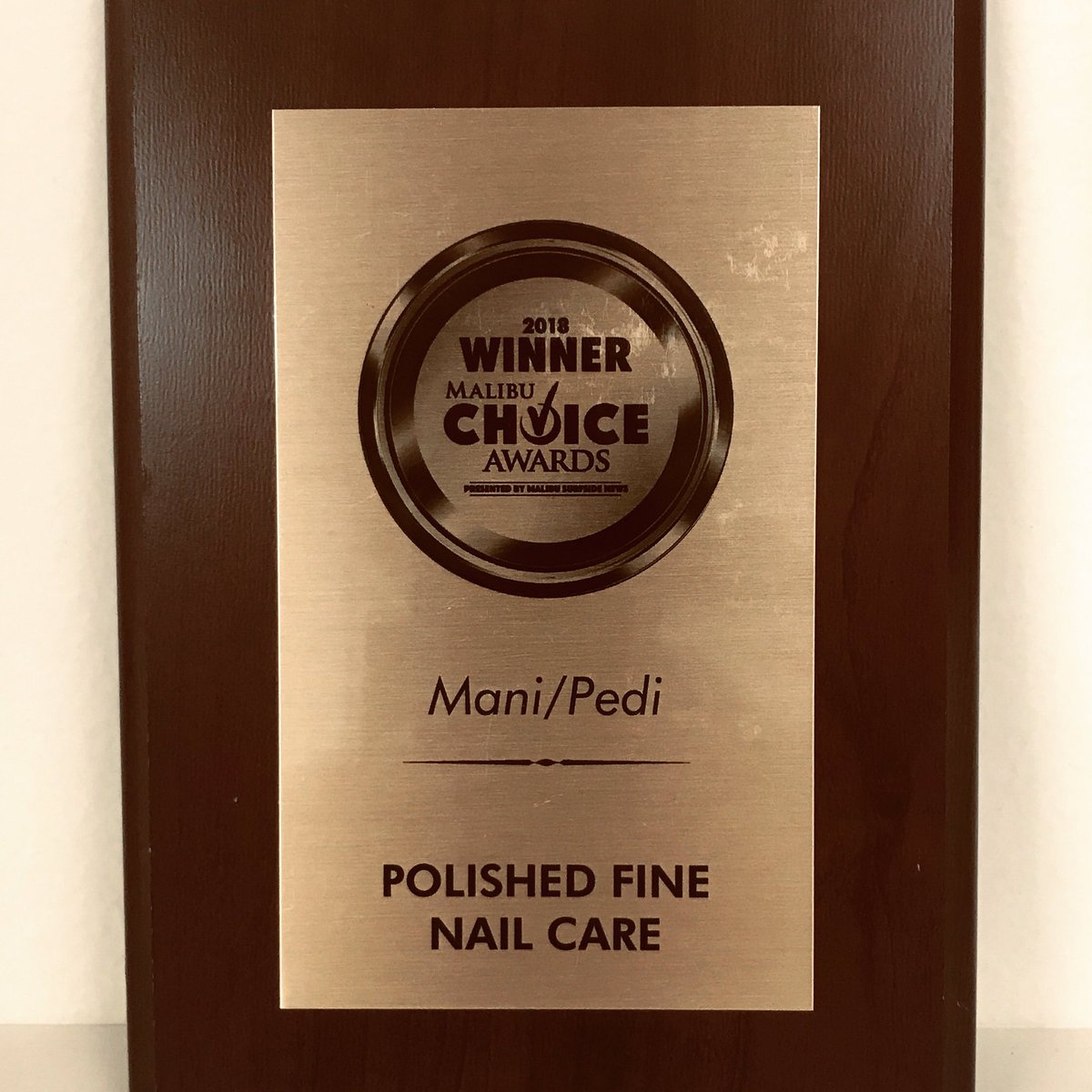 Our power has been restored and Polished Salon is back in business! 💅
In the midst of these challenging times we haven’t had a chance to say “Thank You” to our Malibu Community for again choosing us as the best Mani Pedi in Malibu!  We are so grateful for your support!