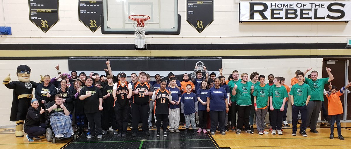 RiversideSTEPS's tweet photo. Group shot before the action begins. Five schools were represented today : Riverside, L'Essor, Walkerville, Massey and Herman. Great turnout! https://t.co/e4lD6VnLvI