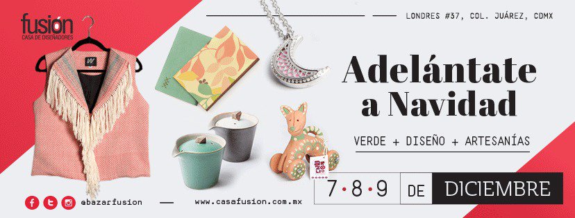 Elige con antelación tus regalos navideños.  <a href="/BazarFUSION/">bazarfusion</a>  Regala diseño mexicano.