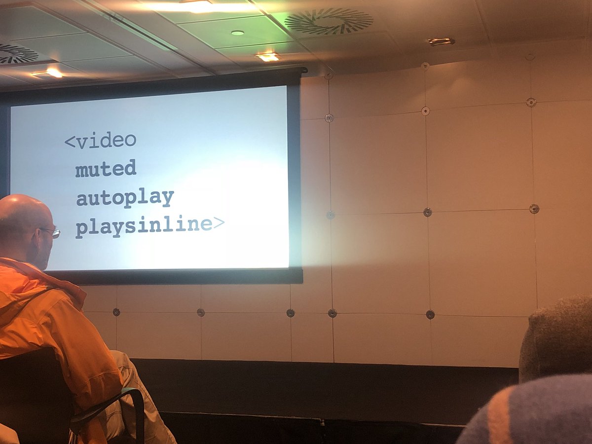 Don’t try this at home - you *could* use a video tag to get AV1 compression in your browser (2x smaller than webp), but you probably shouldn’t <a href="/kornelski/">@kornel@mastodon.social</a> <a href="/LDNWebPerf/">London Web Performance</a> #perfmatters