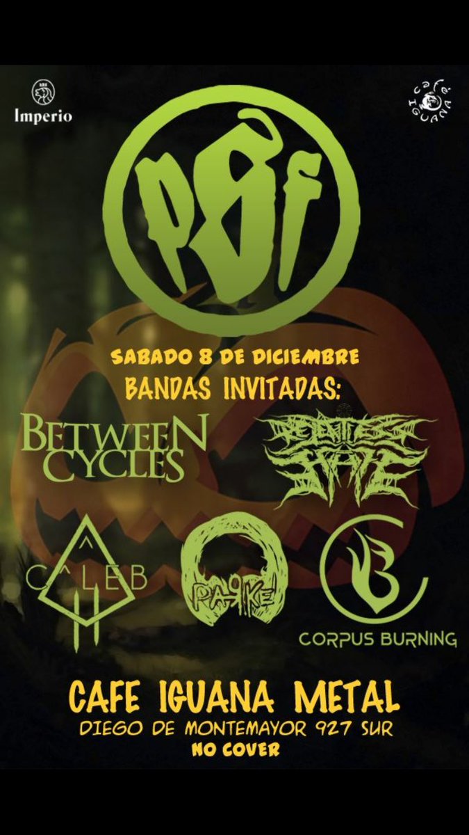 MONTERREY!!! 

Estamos muy contentos de regresar, muchas gracias a <a href="/imperiomty/">Imperio</a> por la invitación la cita es el Sábado 8 de Diciembre en <a href="/CAFEIGUANAMX/">CAFE IGUANA</a> #Metal #Mty #PositiveHC #PorSiempreFamilia