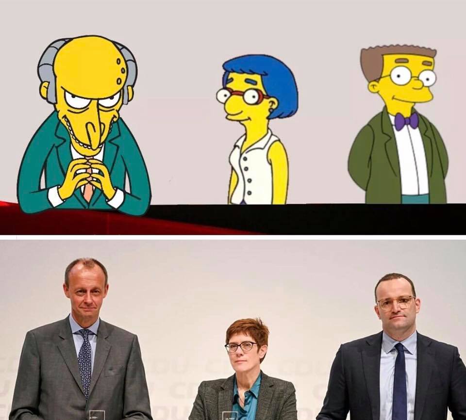 Unionwatch On Twitter Immer Wenn Ich Friedrich Merz Sehe Muss Ich Andauernd An Mr Burns Denken Tn Lanz Cdu Https T Co Coifusbcln Twitter