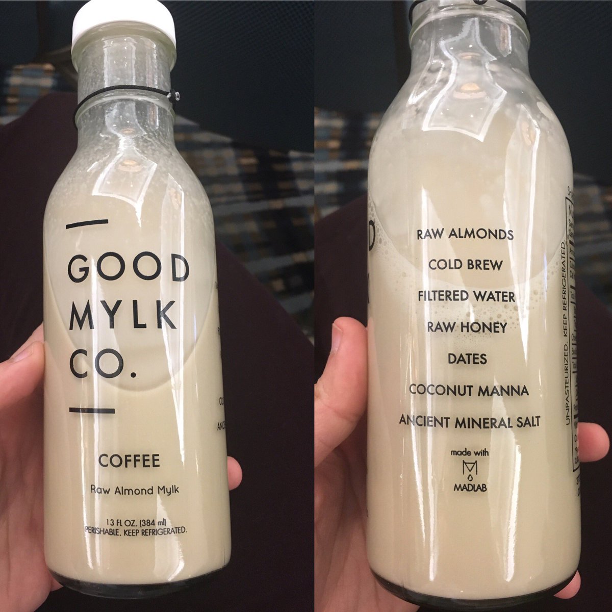 MsSnakeWrangler's tweet photo. DEEEELISH!! Well done Good Mylk Co. 👏🏻👏🏻👏🏻👏🏻👏🏻👏🏻 #BevNetLive https://t.co/fJB4PHzVpb https://t.co/tpzfyWlGLI