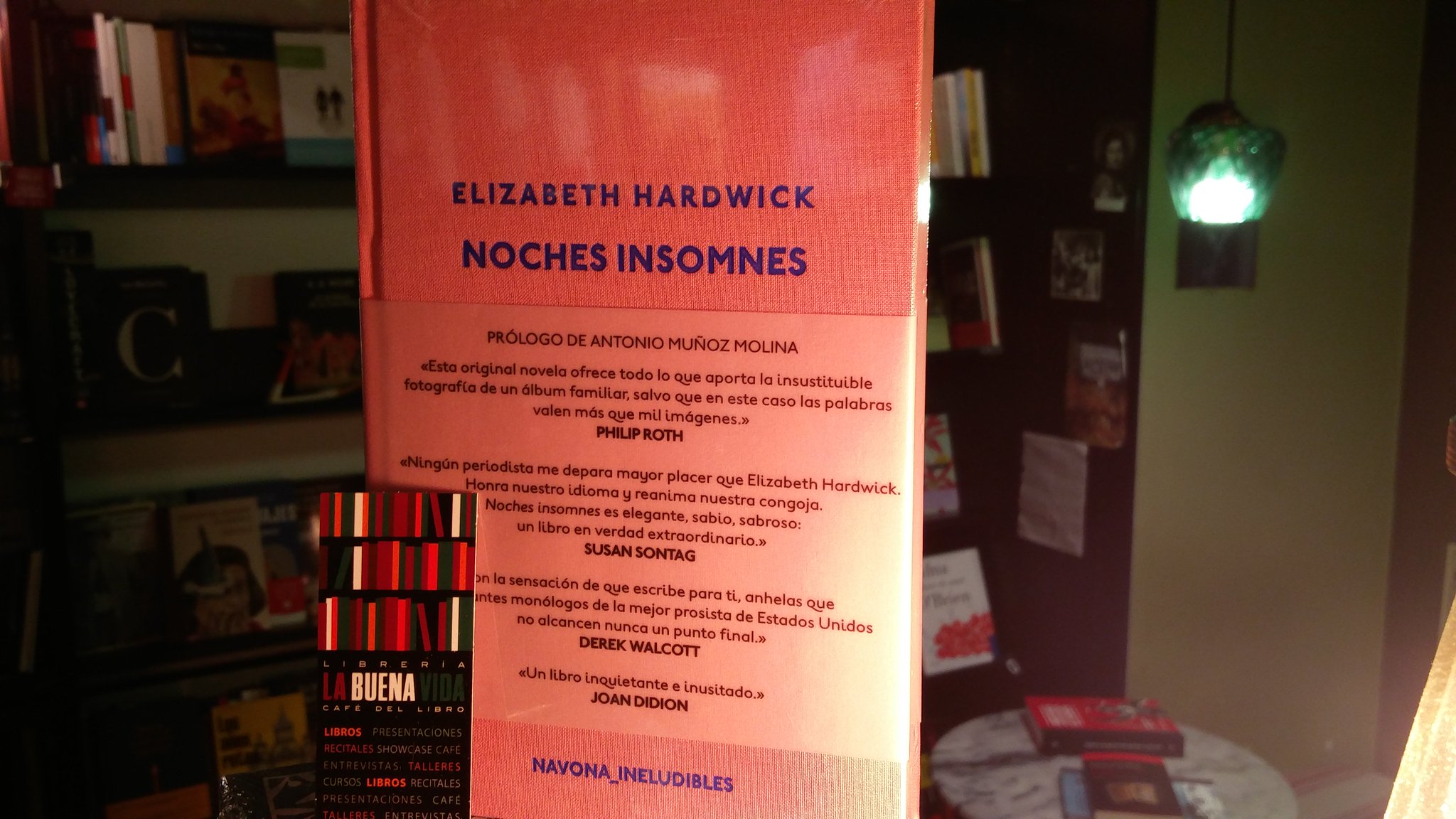 La Buena Vida on Twitter: "En "Noches insomnes" Elizabeth Hardwick nos hace recorrer calles mojadas gracias a la traducción del inglés de @martaalcaraz para @NavonaEditorial @udllibros según @oblomov314 enhttps://labuenavidaweb.wordpress.com/?p=11114 ...