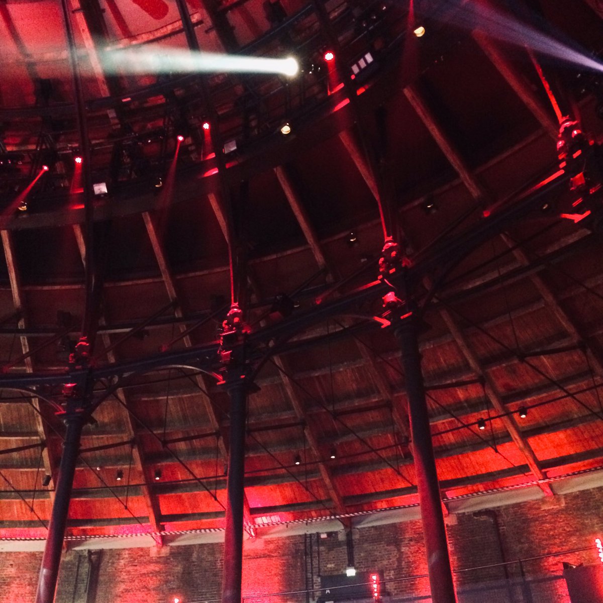 At the AJ awards at the beautiful Roundhouse. #AJArchAwards @hutchinsonandp