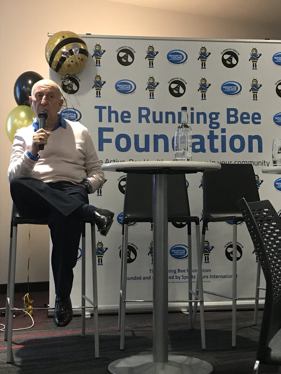 birdconsultancy's tweet photo. Fred Done tells us about his amazing wife Mo - the inspiration behind @TheRunningBee and how the Foundation will make a difference to many lives in the North West πβ₯οΈ #RunningBeeLaunch https://t.co/unCweeXXex
