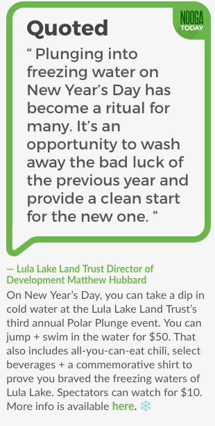 Who's in?!?! <a href="/LulaLakeLT/">Lula Lake Land Trust</a>