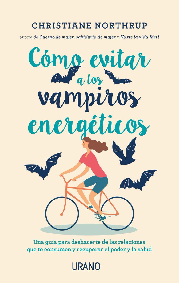 UranoUruguay's tweet photo. @DrChrisNorthrup, la doctora de prestigio internacional que inspira a mujeres de todo el mundo a vivir con plenitud y consciencia, aborda en su nueva obra uno de los aspectos que más pueden perjudicar el bienestar físico y emocional de las mujeres: los vampiros energéticos 🦇✨. https://t.co/fpo7uzalWl