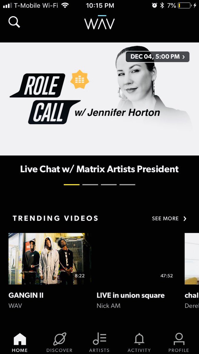 JenniferJRH's tweet photo. Excited to stop by @WAV_media today for #RoleCall @ 5pmPST! Download the WAV app and hit us with your music biz questions! https://t.co/IHw2Ov1zEi