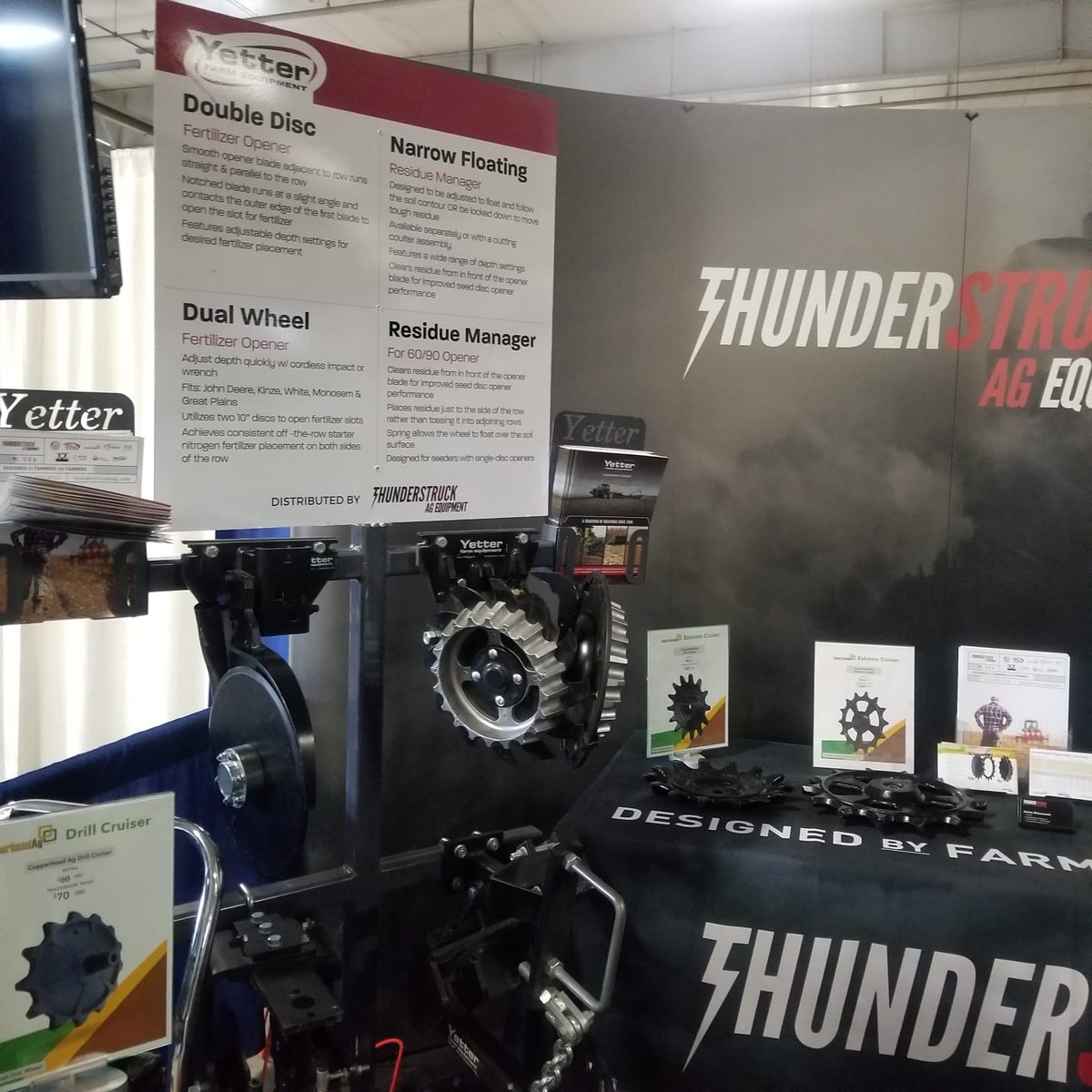 ThunderstruckAg's tweet photo. If it's not making it into the bin, its not helping you meet your yield goals.
Come by booth #1634 so we can help you make the most of #harvest19!

#NPFS2018 https://t.co/5Fq7CCzPCR