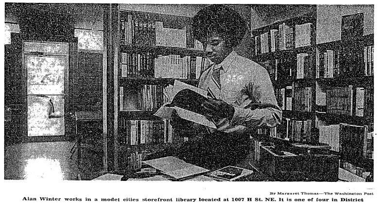 dcpl's tweet photo. Listen to today's @FullServiceRDO #NotesfromtheLibrary about the portabranches &amp; kiosks of the 70s, 80s, &amp; 90s + #ReadYourWayUp Bike Ride w/ guest @attucksadams https://t.co/bu5zWr5P51 #Washingtoniana #SursumCorda #ParklandsTurner #Trinidad #ModelCities #RLChristian @dchistcon https://t.co/fKYK8RDaUP
