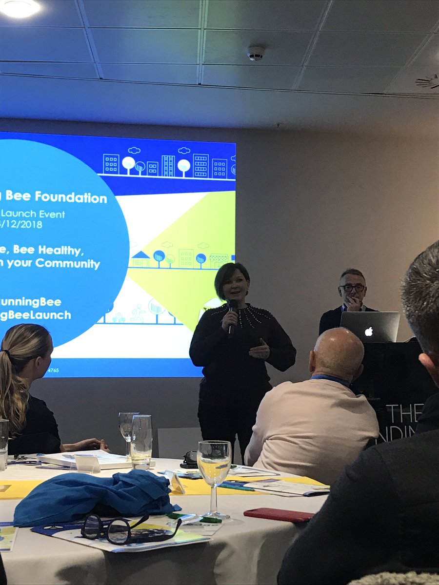 birdconsultancy's tweet photo. Donna from @tasfund tells us about the amazing work she does in #Tameside and why The Anthony Seddon Trust was created #RunningBeeLaunch πβ₯οΈ https://t.co/kDMjJySV69