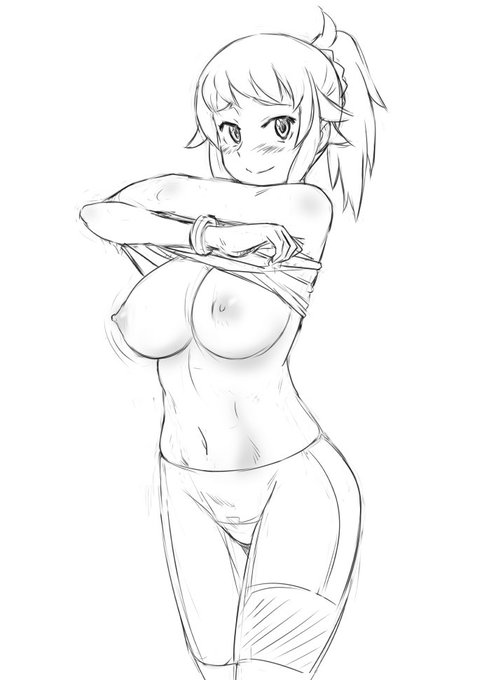 フミナ先輩 らくがき 