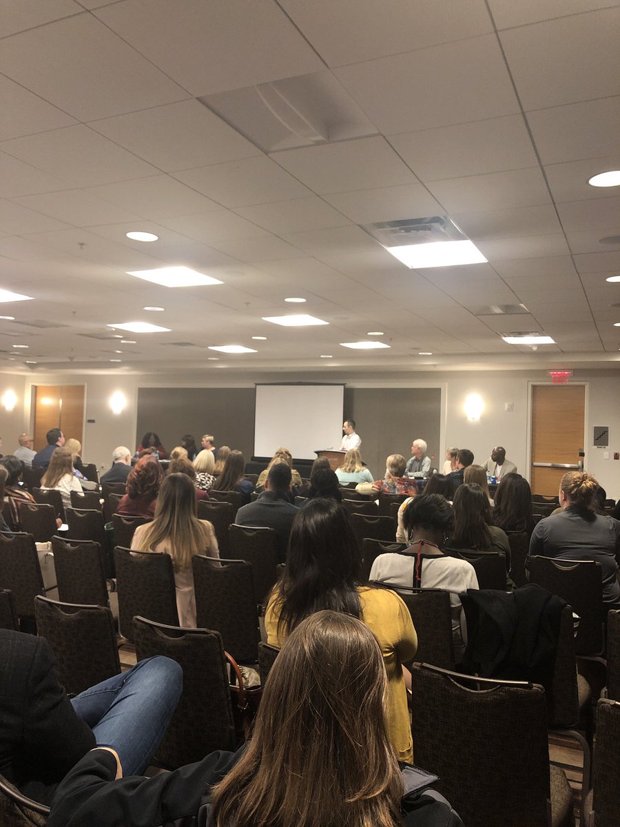 Lucycandy79's tweet photo. Learning valuable information at the The Future of Career Fairs! Thank #SoACE18 for such an excellent programming! https://t.co/JJ3xrGivHI