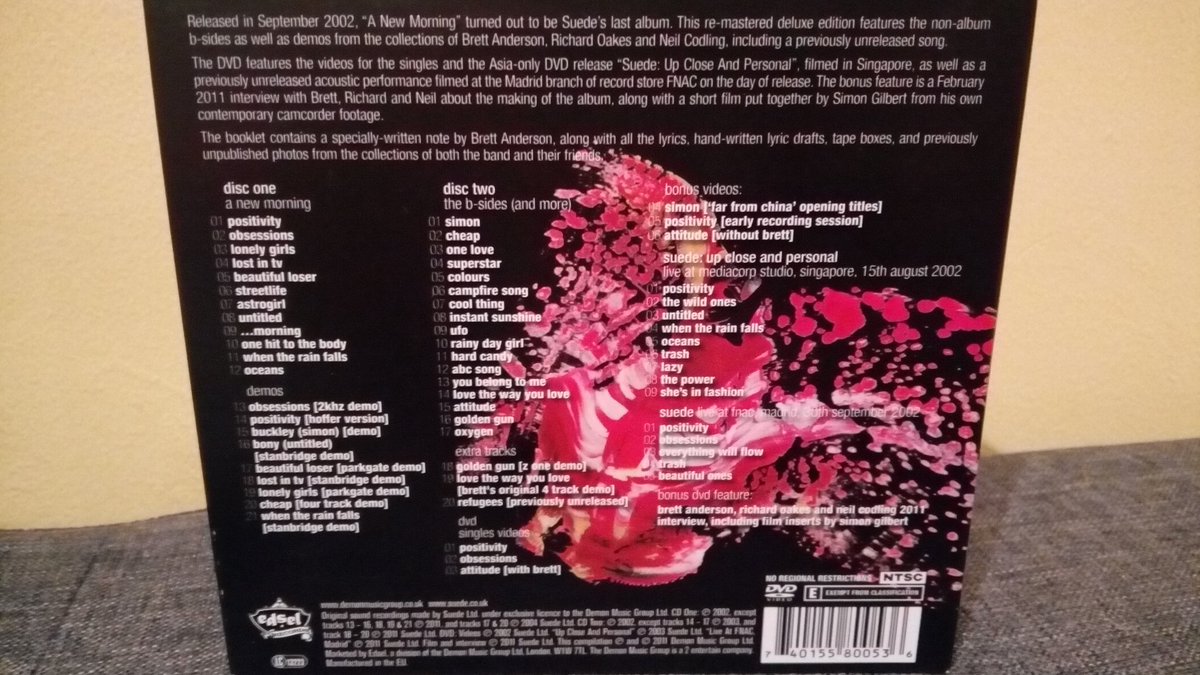 LongLiveLaMusic's tweet photo. #SuedeTuesday at times I don't see a lot of love for this album by @suedeHQ - it just wasn't to the level of previous records.but would people have been happier if it never existed? It helped me a lot. This sounds like a @ItsMeHenning question! https://t.co/crcUGNhCrc