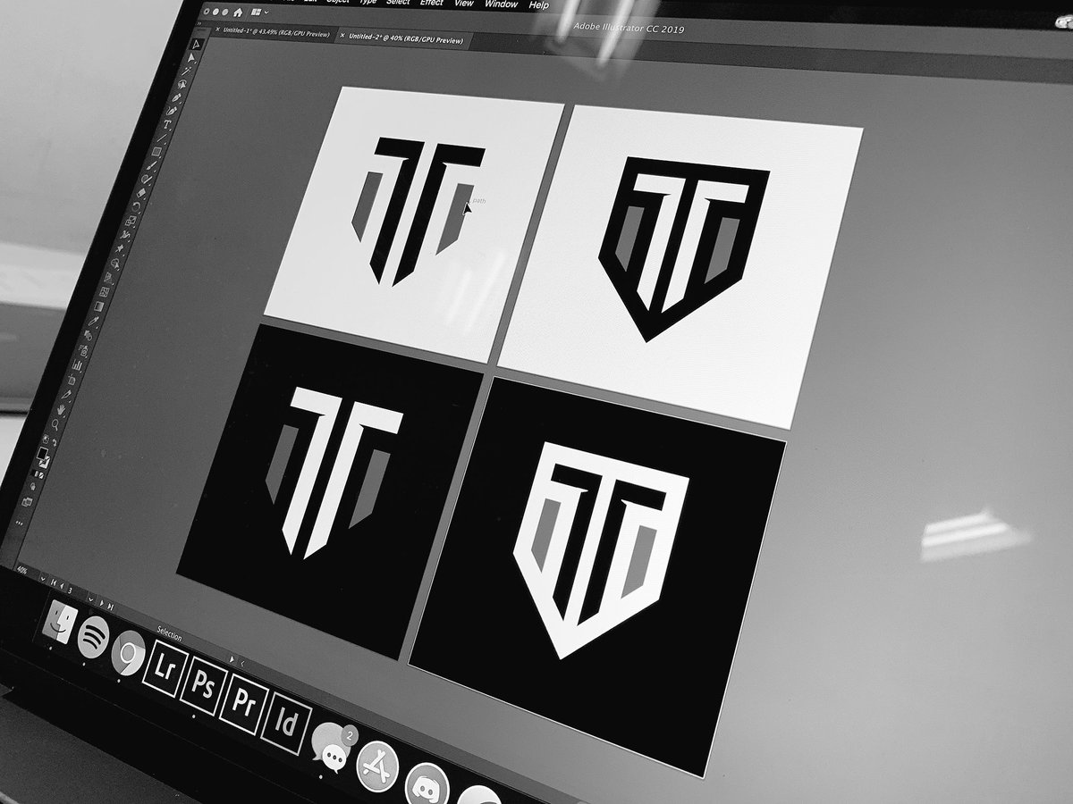 TopTier Logo Variation [1] 
-
Little work in progress for a account &amp; badge business. ⚡️