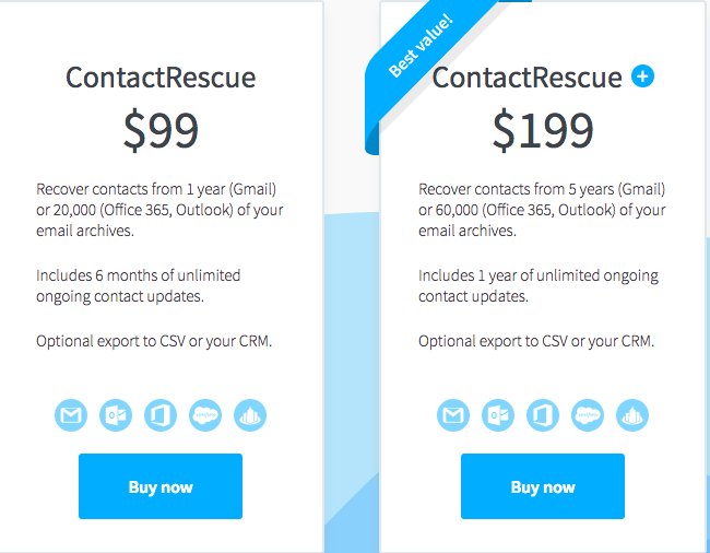There's something magical about getting your address book fully caught up AND having the CSV file handy. ContactRescue for the win --> contactrescue.evercontact.com