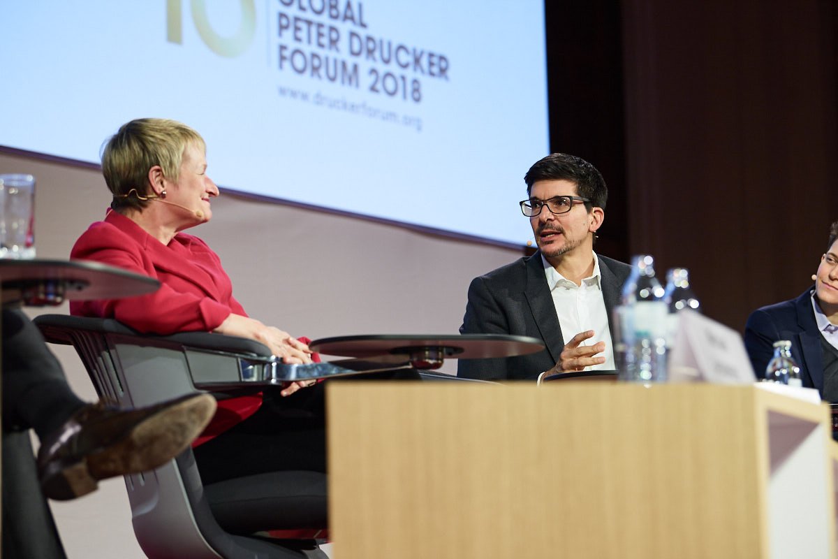 Dream panel at #GPDF18 with @AlexOsterwalder talking about strategy and reality
