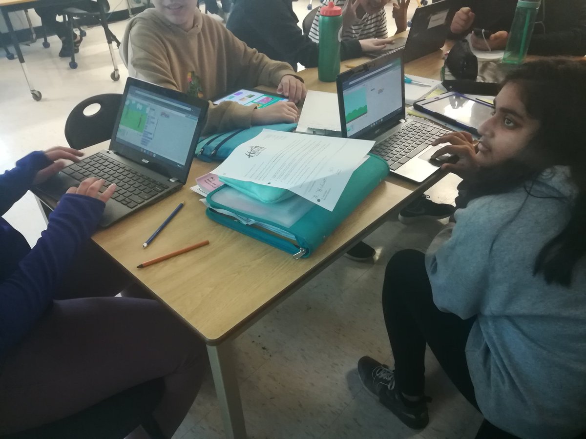 2MIsaac's tweet photo. Students working on #coding to share our positive impact on the world ππ§ππ¨π
@the_mulc
#studentfocusedlearning #iteachwithtech #iteachmiddleschool #collabortion #21stcenturyclassroom #googleclassroom #EML #education #problemsolving #criticalthinking #hillsideinspires https://t.co/B4Ny2ejC3w