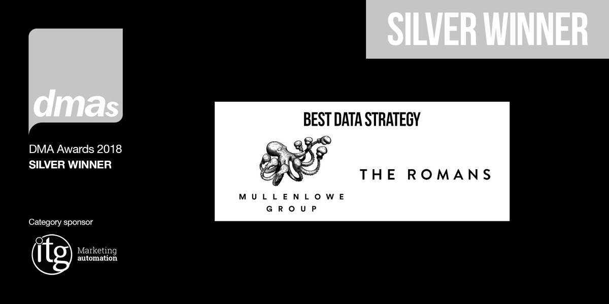 DMA_UK's tweet photo. Huge congratulations to @MullenLoweGroup, @HelloRomans & @Diageo_News on their SILVER for best data strategy for their #YayDelay campaign #dmaawards https://t.co/0kv0BgHYqj