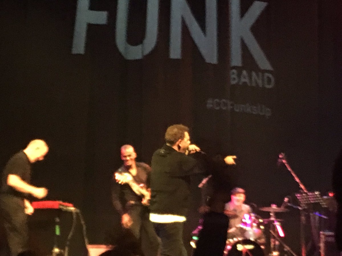 nicwittondowd's tweet photo. Livin ... and lovin ... the fantasy funk tonight @funkystuffmusic #ccfunksup https://t.co/hoFjw0VUCp
