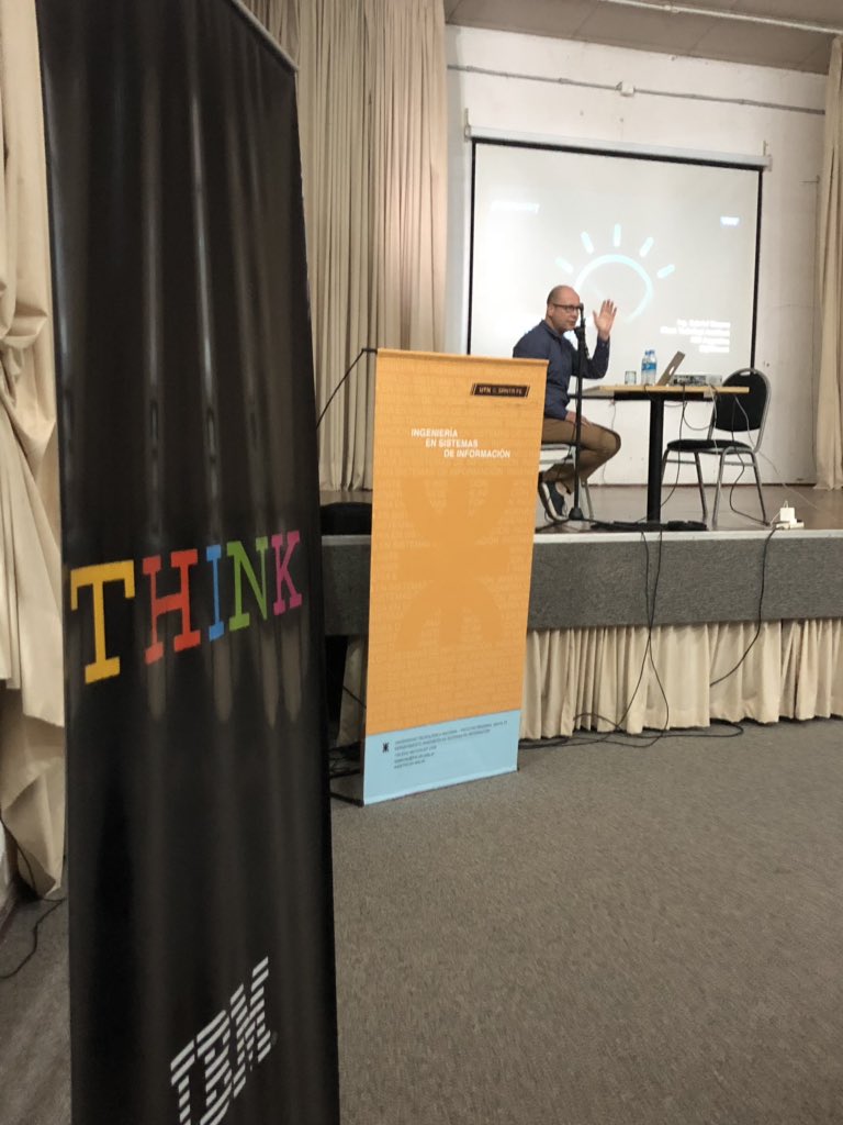CarinaSpero's tweet photo. Hoy Taller de @IBMWatson convocado por la #UTN Facultad Regional Santa Fe. Gran convocatoria ! #IBMCloud Gracias @glsimona ! Poniendo la inteligencia en acción #SuperTeam https://t.co/SK1IfOwQ8x