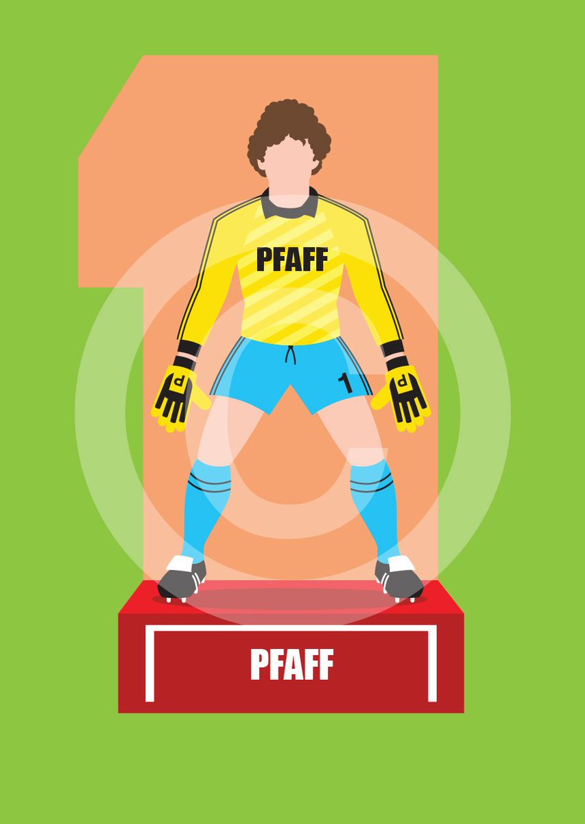 goalies119's tweet photo. I had to draw Jean-Marie Pfaff in some great kits on his birthday!
Happy Birthday to a goalkeeping legend.
@pfaffupdates 
Visit https://t.co/GBGGP93tYz for all our goalkeeper heroes. https://t.co/FoQ4N6ZoNr