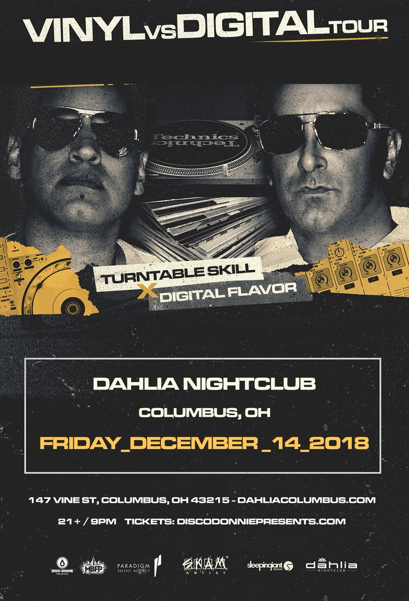 djbadboybill's tweet photo. Columbus! @RichardVission & I are bringing our Vinyl vs Digital Tour to @DahliaColumbus Friday Dec. 14th!
Tix: https://t.co/LEVdO4Ml6J
#VinylvsDigitalTour #VinylvsDigital #skamlife #BadBoyBill #RichardVission #HouseConnection #Vinyl #Digital #HouseMusic #DeepHouse #Underground https://t.co/2XotTRvJkz