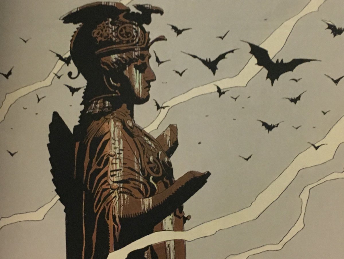 Cine_Heroes's tweet image. Mike Mignola / Le Cycle des Épées / @DelcourtBD