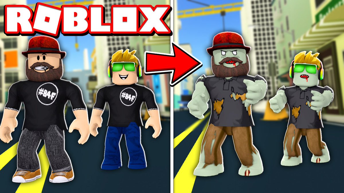 Blox4fun On Twitter Turning Into Zombies In Roblox Zombie