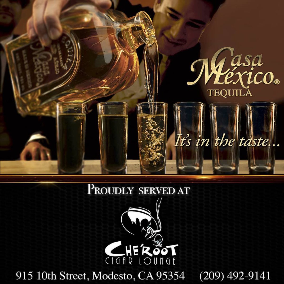 cmcigars's tweet image. Casa Mexico Tequila proudly served at Che’Root Cigar Lounge! Enjoy Casa Mexico Tequila and fine cigars in a relaxed upscale atmospehere 🥃
#cheroot #cherootcigarlounge #modesto #norcal #cigarlounge #cm #cmt #cmtequila #casamexico #tequila #casamexicotequila #itsinthetaste