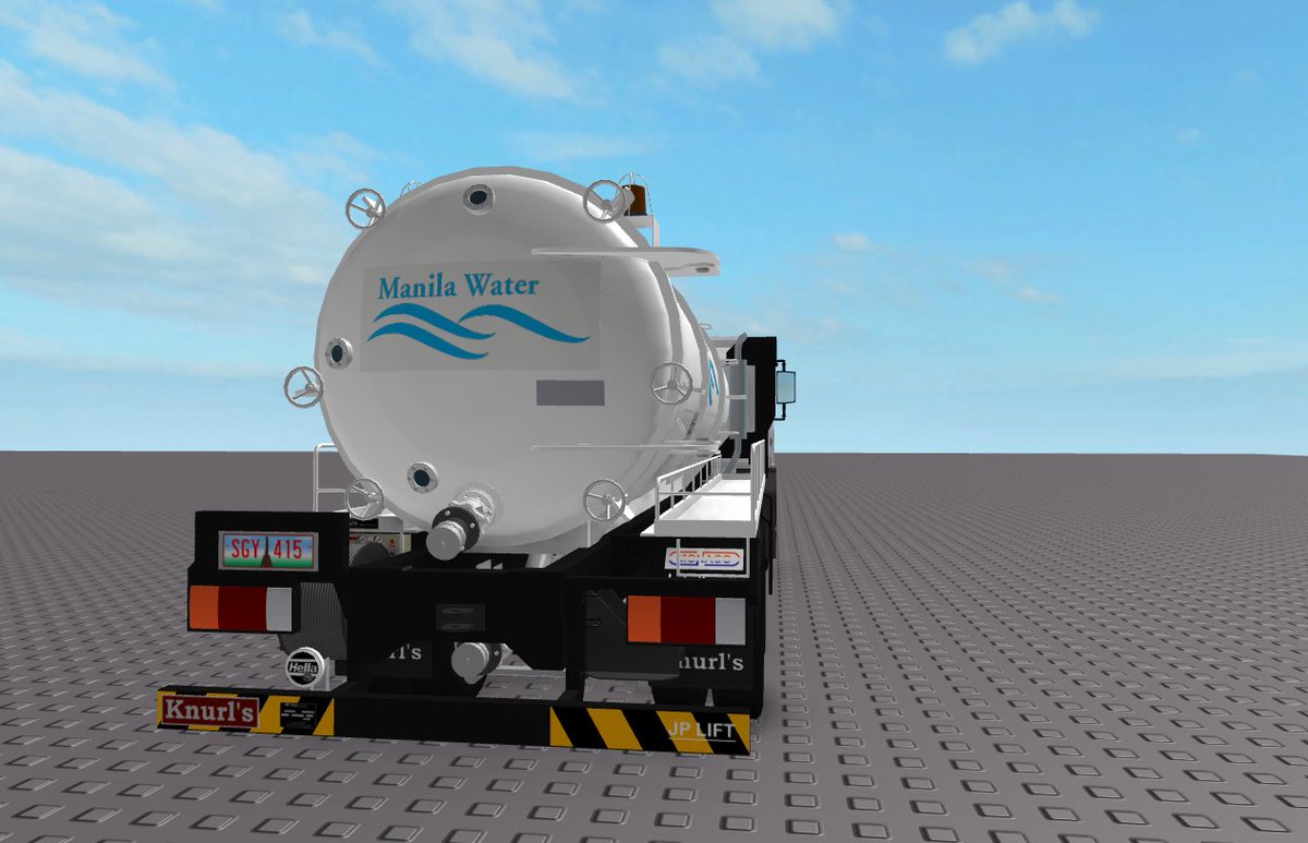 Jp Scheinelier On Twitter Another Type Of A Vacuum Tanker For Desludging Purposes Most Of The Parts Are Made With Meshes Nope Almost Everything Are Made With Csg Only Few Parts Are - roblox truck mesh