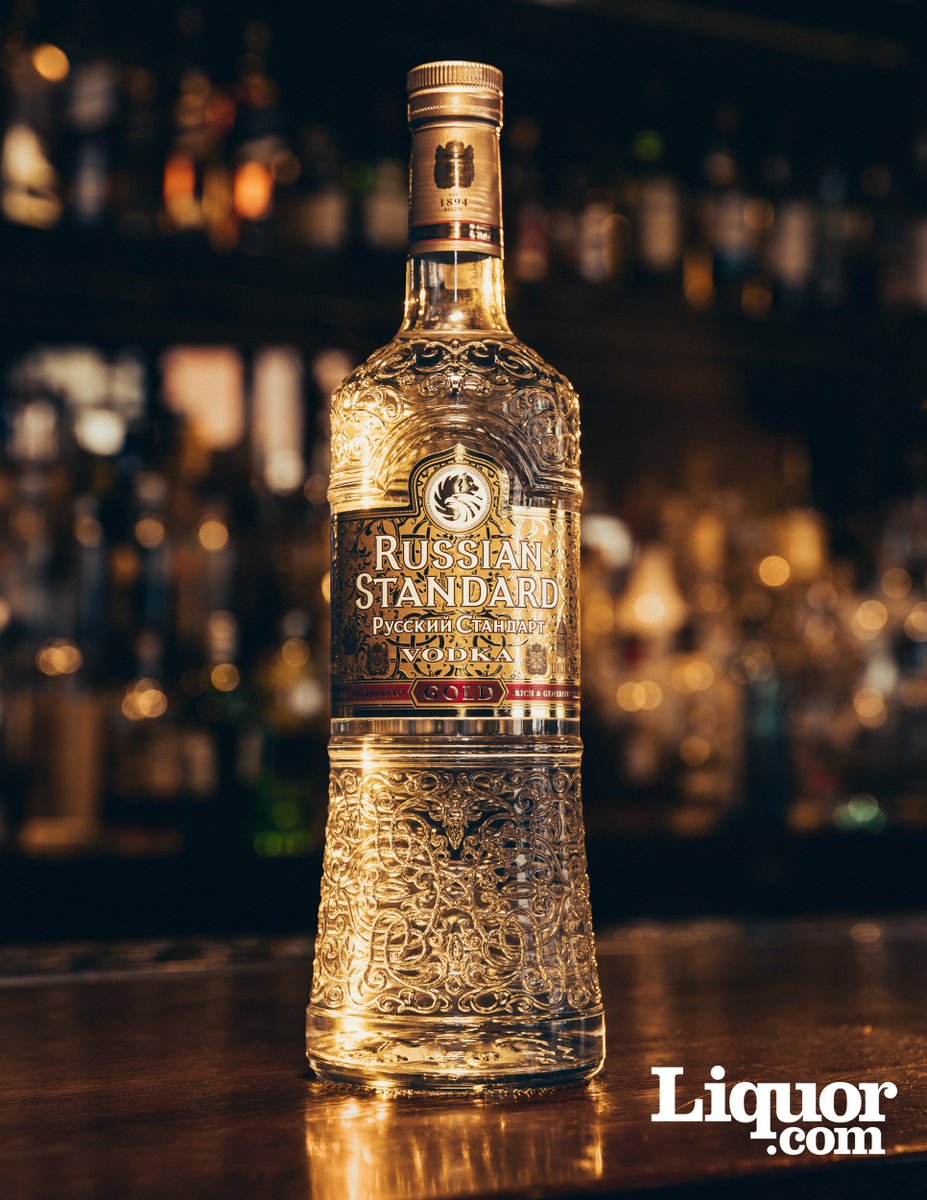 Always in good company. Thanks to <a href="/Liquor/">Liquor.com</a> for ranking Russian Standard Gold as one of the five essential vodka bottles you need for your home bar. Check out the full article here: liquor.com/slideshows/5-e…