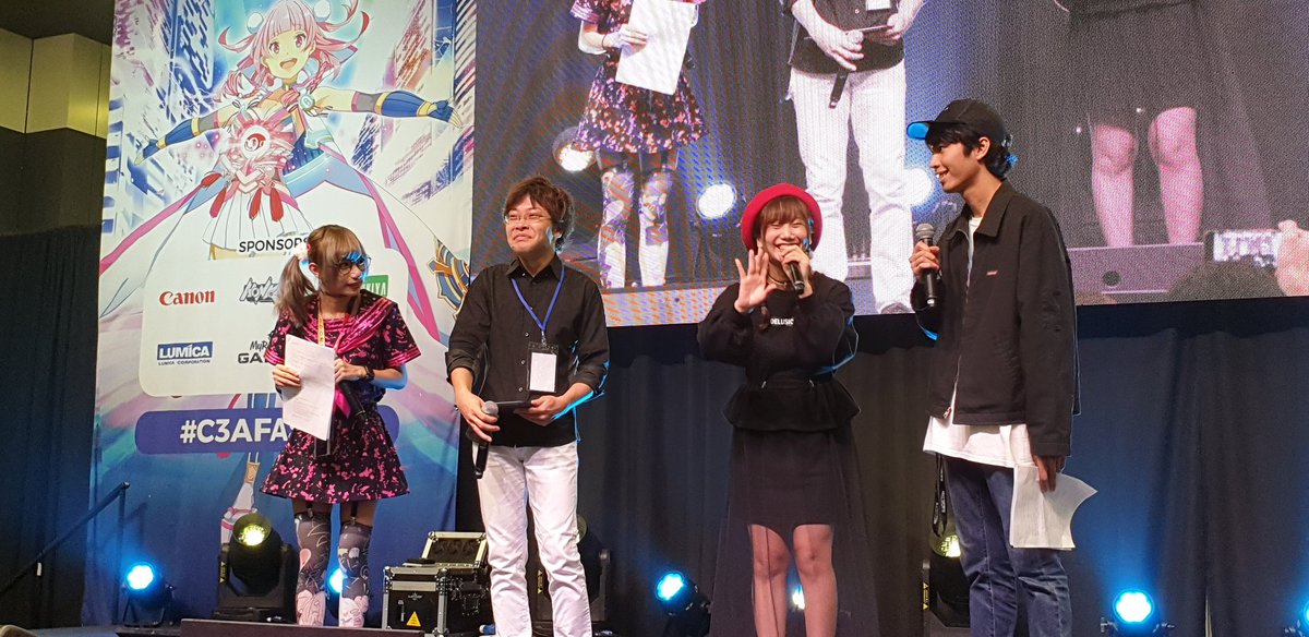 aum2u's tweet photo. @Ca_e_day Hi from Thailand and i was join and  follow you from #c3afasg18 event . so excite about you're voice actor. I will support u . Gunbatte ne! https://t.co/cbejvPumbN