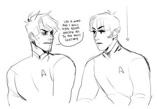 @Trill_Brissa the 2nd pic in that set. spock has been and always shall be a... bitch ?
