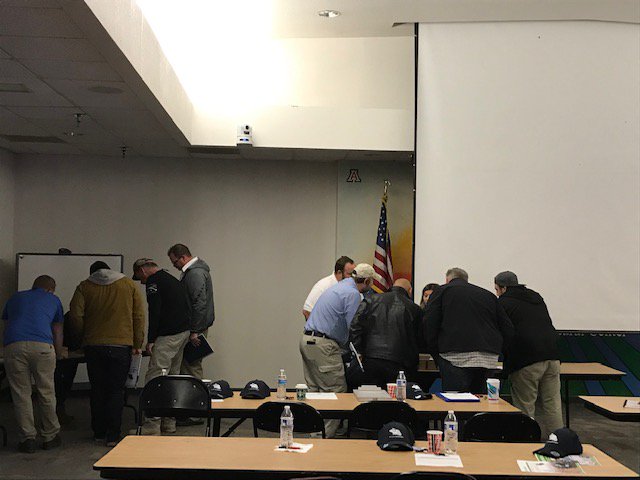 TargetSpecProd's tweet photo. Arizona professionals at the Southwest Rodent Academy. #highpoweredlearning #SWRA2018 https://t.co/zdbYSXf2uL