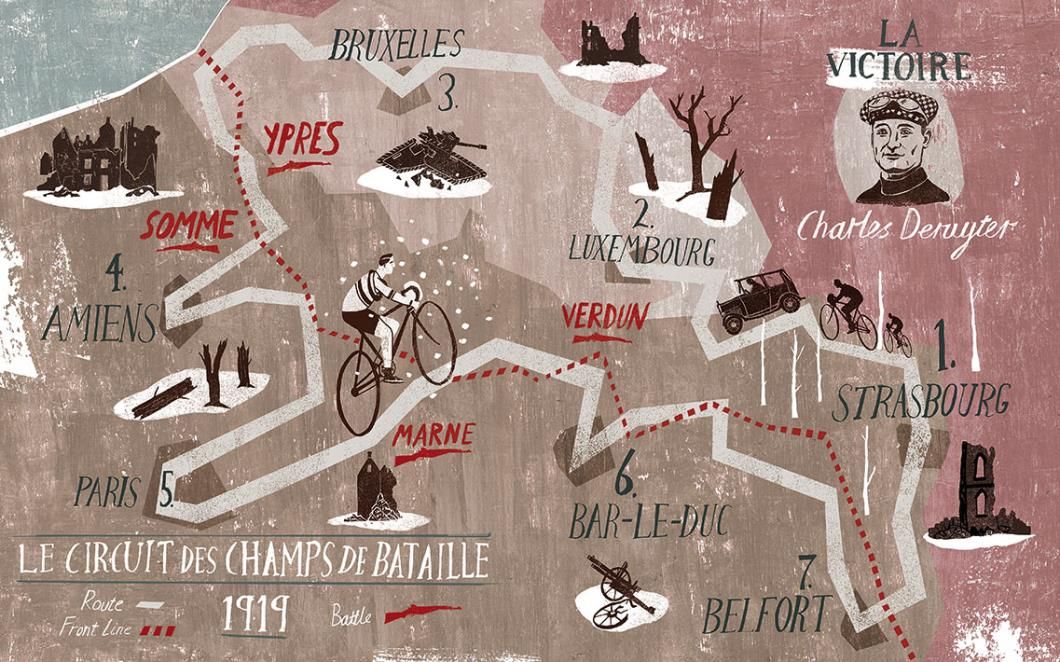 "He was cold. So cold. And so tired. He had been riding since dawn, and still had 70km to go. He hadn’t seen any other riders for hours. All he had seen was the destruction and chaos of the battlefields." The toughest race in history bit.ly/2fSibnR