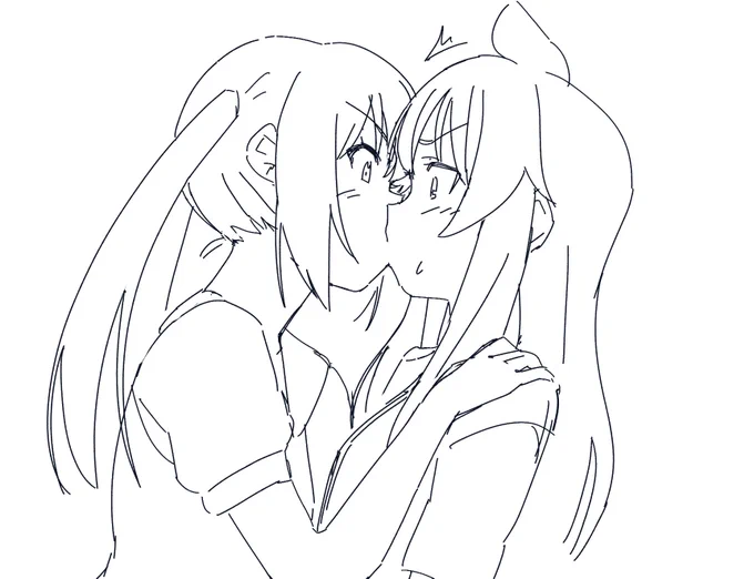 久々にみなみけ観てたら描きたくなった 
