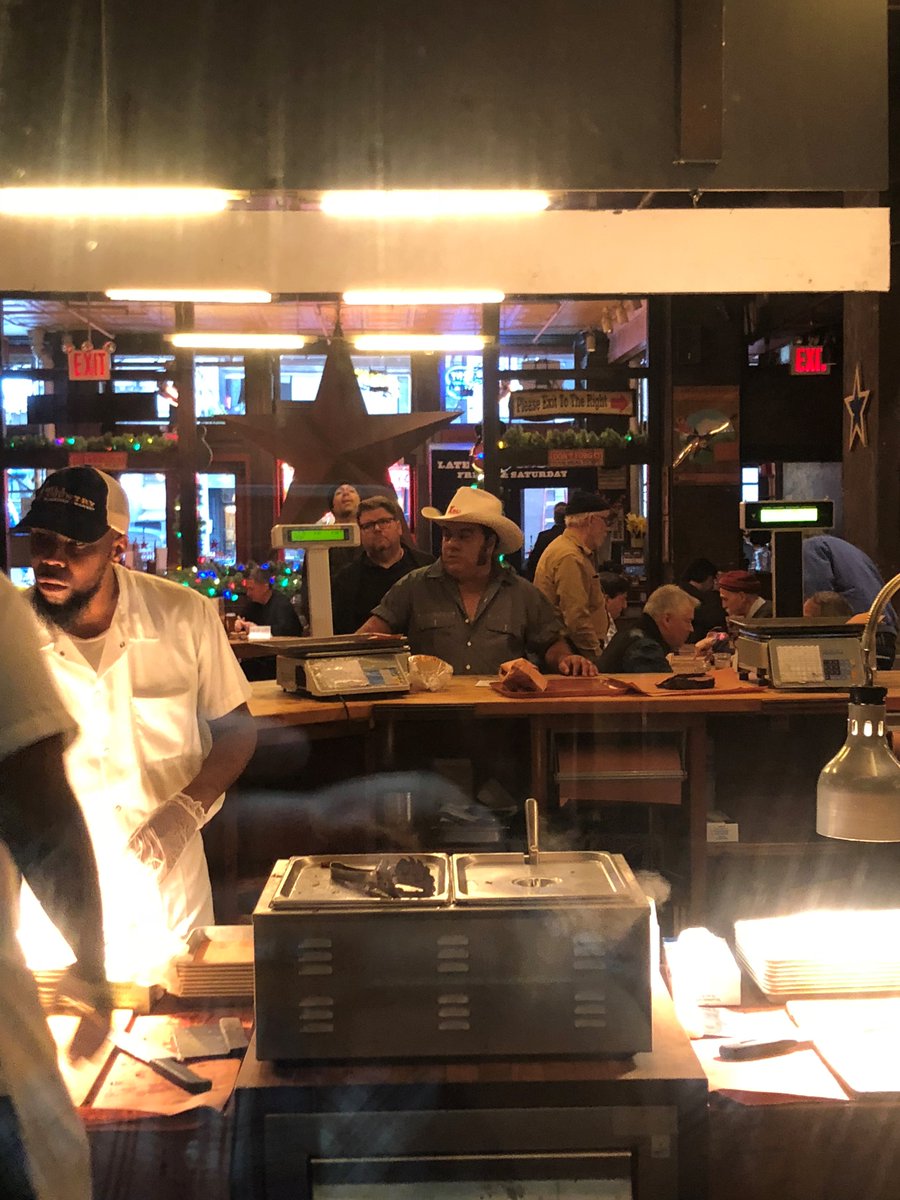 When you look up and see <a href="/Pitmasterkreuz/">Roy perez</a> at the <a href="/HillCountryNY/">Hill Country NY</a> meat counter, you know it's going to be a good day!  Thanks for stoppin' by brother! #hillcountrybbq #bbqfamily