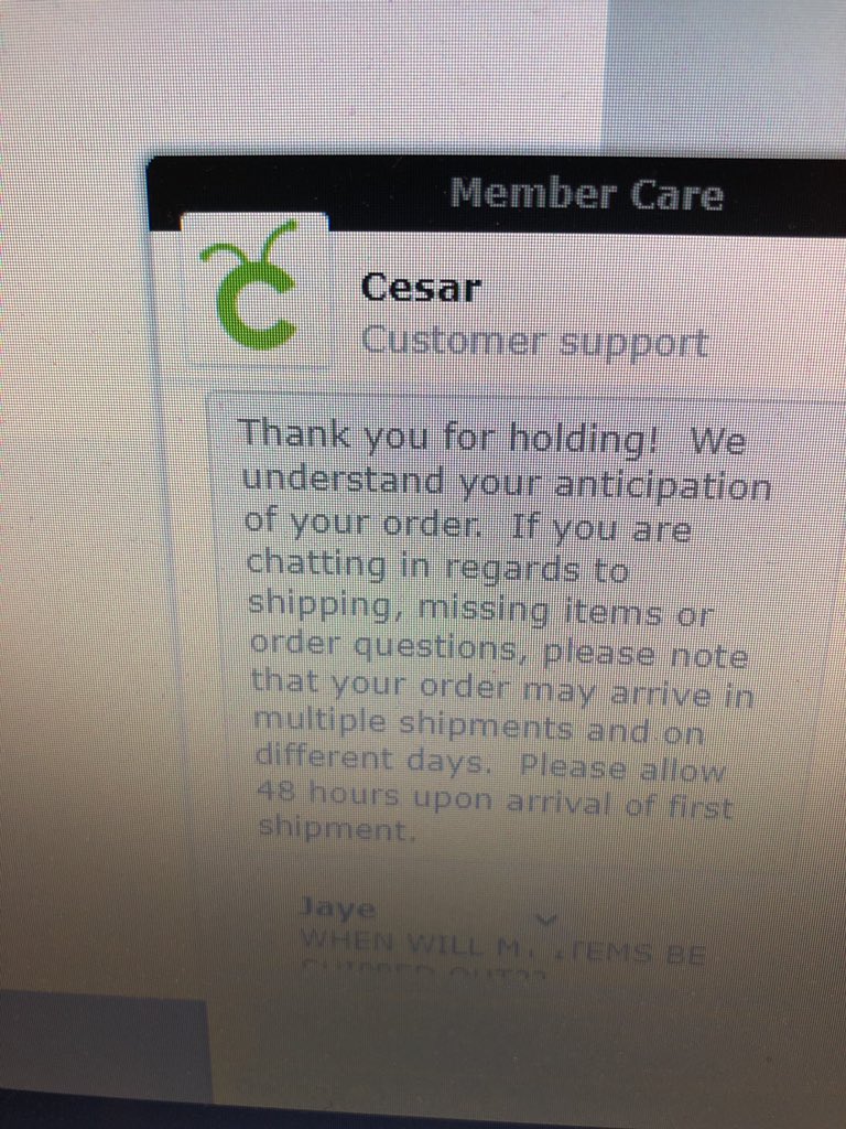 2BuckShorty's tweet photo. Ordering my crafting supplies from @OfficialCricut has been very disappointing. It has been over 2wks since I placed my order. Called &amp; could not get a rep after 23min hold. Online Chat=Worthless. Unacceptable! https://t.co/haaggC9gMj