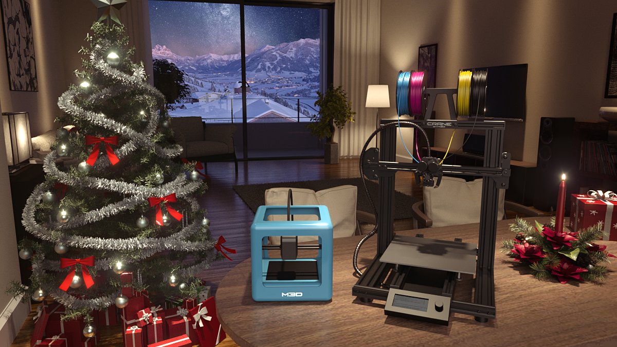 It's official - December 10th is the last day to place your orders in for Christmas delivery with standard shipping. Save the date or head to store.printm3d.com now and shop M3D's bestselling 3D printing gifts early! 🎅🎄🎁
