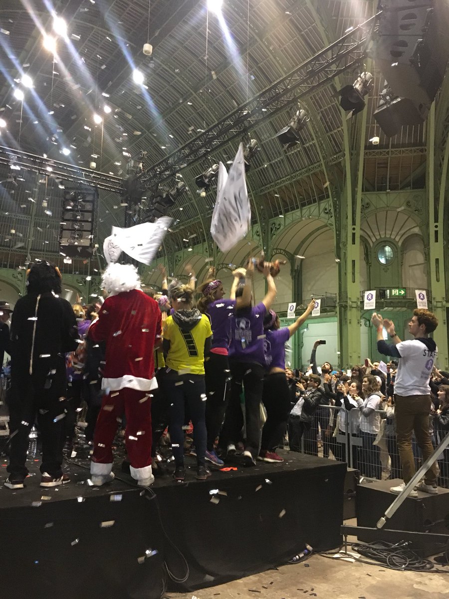 La #NuitDesRelais 2018 c’est fini, 220 000 d’euros récoltés pour la lutte contre les violences faites aux femmes ! Bravo aux 240 équipes ! Merci !
#NuitDeRelais