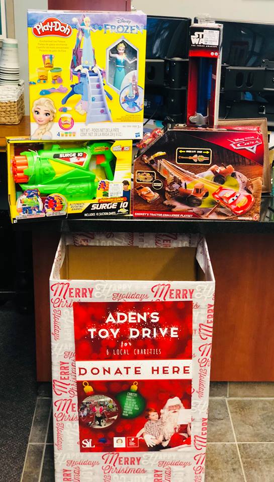 KearnsChiro's tweet image. SHARE, SHARE, SHARE...

It's that time of year for Aden's Toy Drive!

Bring in a toy donation on your next visit and get $5.00 off your appointment.

All new patients that bring in a toy donation will receive a FREE exam (exclusions apply).