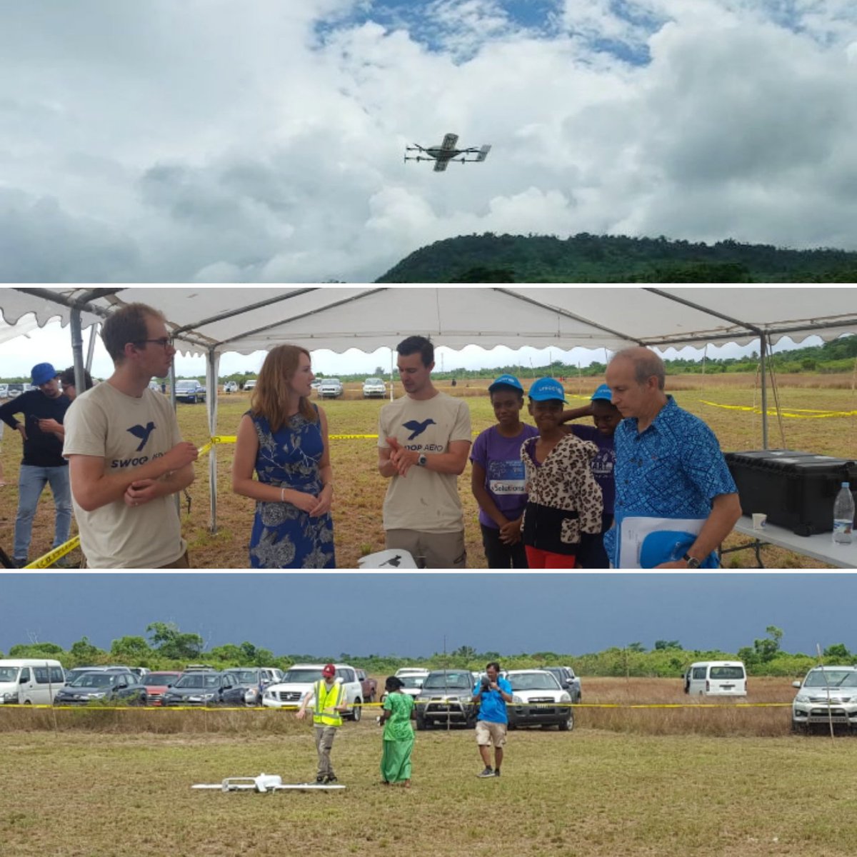 Today we demonstrated our technology to the Australian High commissioner, <a href="/govofvanuatu/">Vanuatu Government</a> and <a href="/UNICEF/">UNICEF</a> as part of the Vanuatu drone trial launch!

Excited to be part of the future!

#dronesforgood #vaccinations  #healthcare #Vanuatu #technology #worldfirst