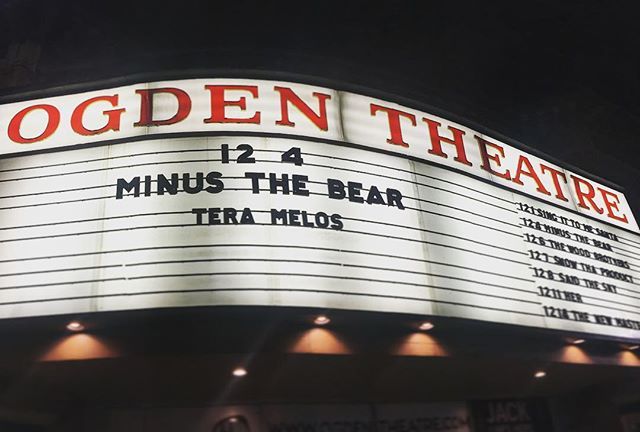 andymanshel's tweet photo. #HappyDays2018 --- 336/365
Minus The Bear saying goodbye at their Darrell tour. Thanks for all the years of good music 🎶
.
.
#Rock #altrock #rockmusic #Colorado #Music #LiveMusic #denver #denvermusic #ogden #ogdentheater #denverrock #teramelos #minus… https://t.co/3fJ4BYknIN https://t.co/hdBGnIy0KD