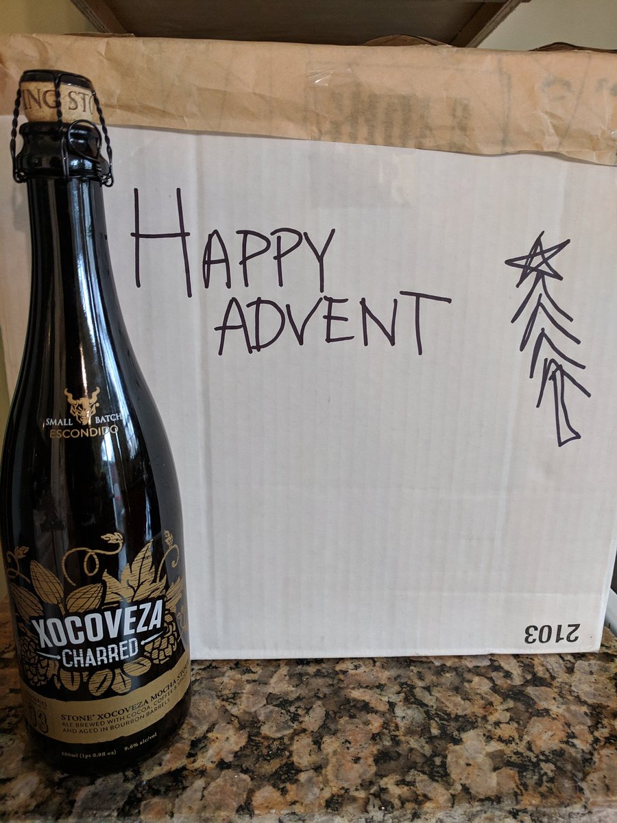 Advent Beer Day 4: <a href="/StoneBrewing/">Stone Brewing</a> Xocoveza Charred