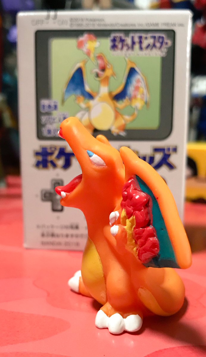 卯月ちゃん Fastlastsong בטוויטר ポケモンキッズ 復刻版 リザードン ﾟ ﾟ 中々のクオリティやな 指人形系てどのシリーズも初期あたりのは塗装も造形も良かった ライダーキッズやらゴジラやら しかしリザードンはうまい具合に指人形にデフォルメされてていい