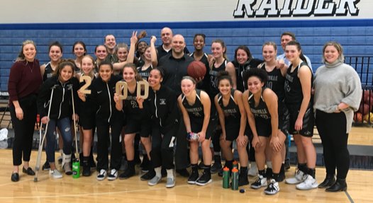 Grant McGinnis (@gmachoops) on Twitter photo Congratulations tonight to <a href="/GirlsRoseville/">Roseville Girls Basketball</a> coach Jeff Crosby on his 200th win. The Raiders were a state 4A semifinalist last season and Crosby has averaged 22 wins a year playing in the tough Suburban East Conference. Congratulations tonight to <a href="/GirlsRoseville/">Roseville Girls Basketball</a> coach Jeff Crosby on his 200th win. The Raiders were a state 4A semifinalist last season and Crosby has averaged 22 wins a year playing in the tough Suburban East Conference.