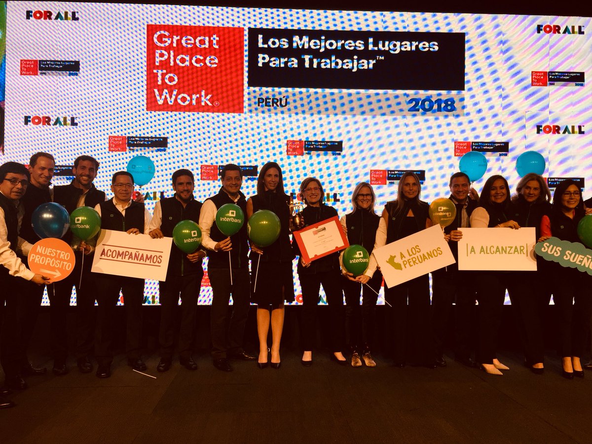 LilianaHuarcaya's tweet photo. Hoy 10 empresas de Intercorp fueron reconocidas entre las mejores empresas para trabajar 🔝 #GPTW Las empresas son diferentes pero la cultura de valores es la misma 🙌🏻🇵🇪#OrgulloIntercorp https://t.co/RA0opzE0ga